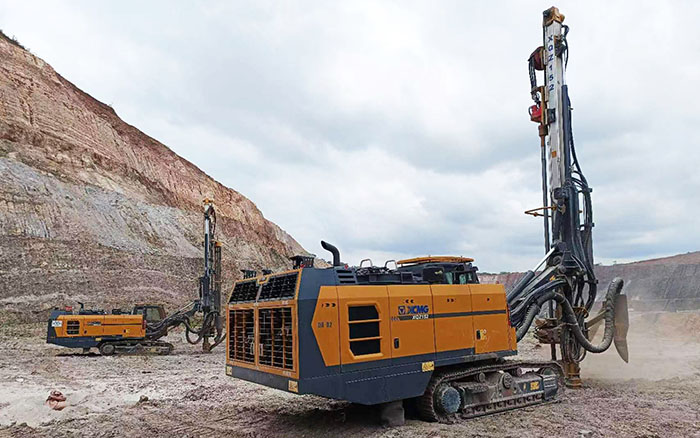 首次进军非洲铜矿！威尼斯9499潜孔钻机日进尺416m