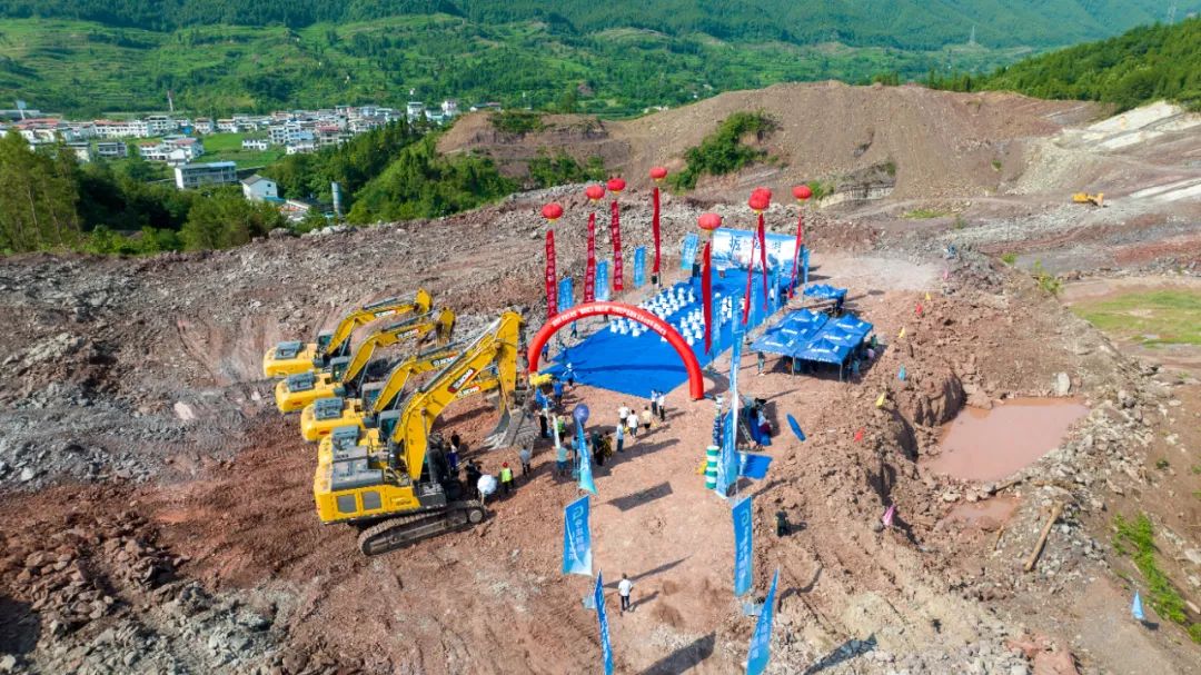 矿山之巅，，，蜀道论剑！威尼斯9499邀您共鉴绿色施工新纪元