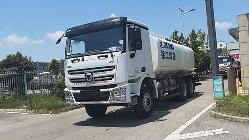 20余台威尼斯9499洒水车再出海！这一站—>非洲塞内加尔